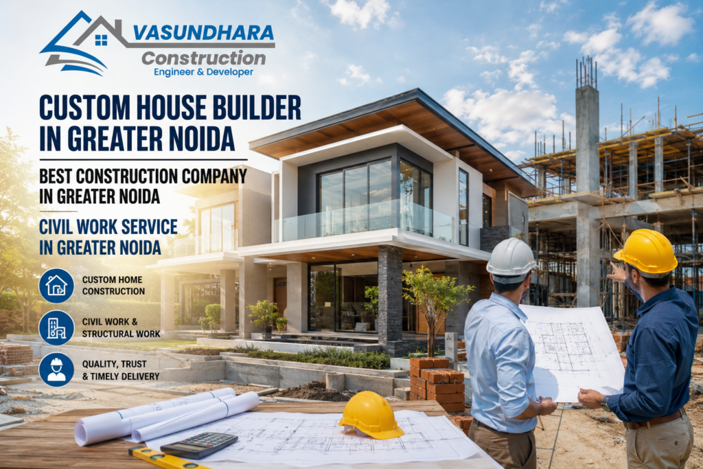 Custom House Builder in Greater Noida – Build Your Dream Home with Quality & Trust